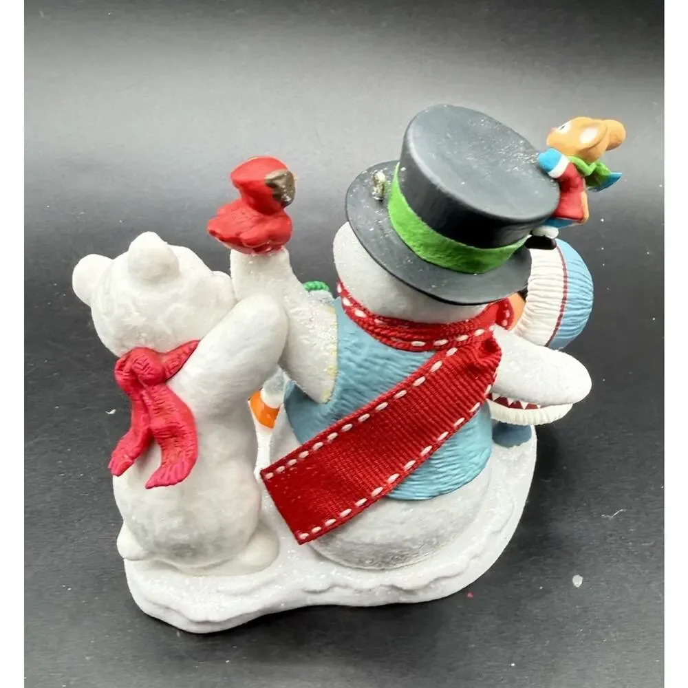 Mint Let's Build a Snowman HALLMARK Member Exclusive No Box -LO23